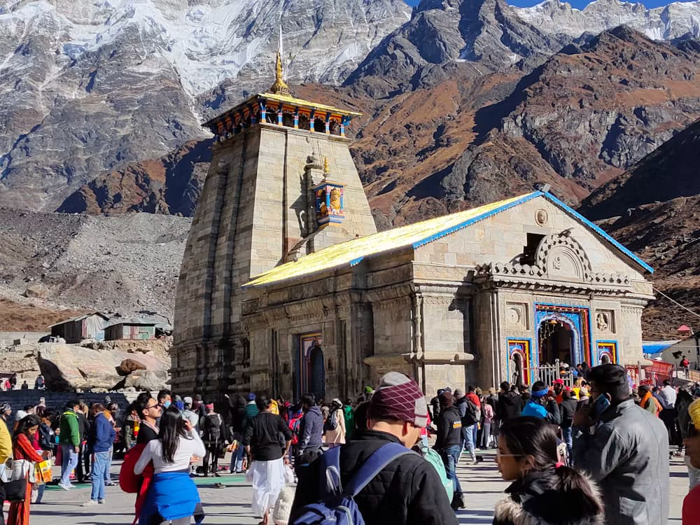 Main facade of Badrinath Temple