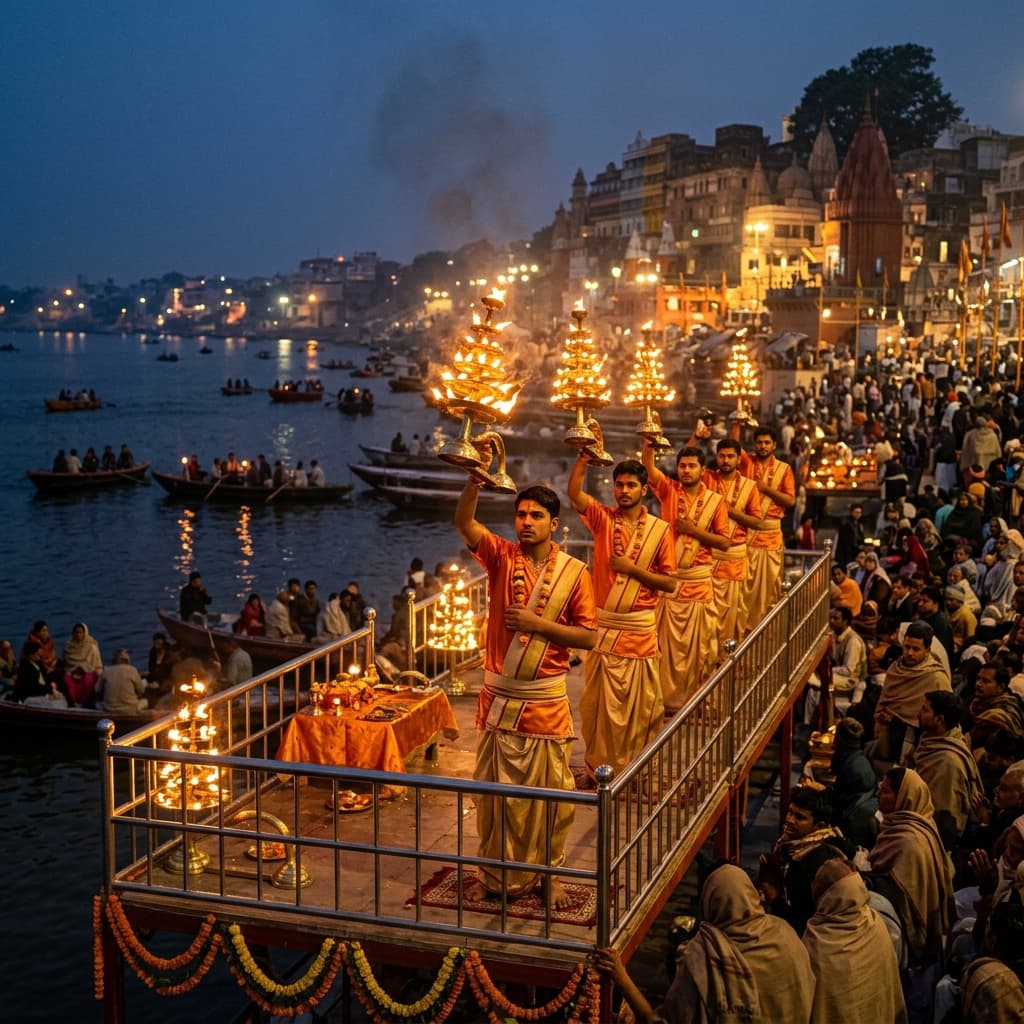 The Ganga Aarti